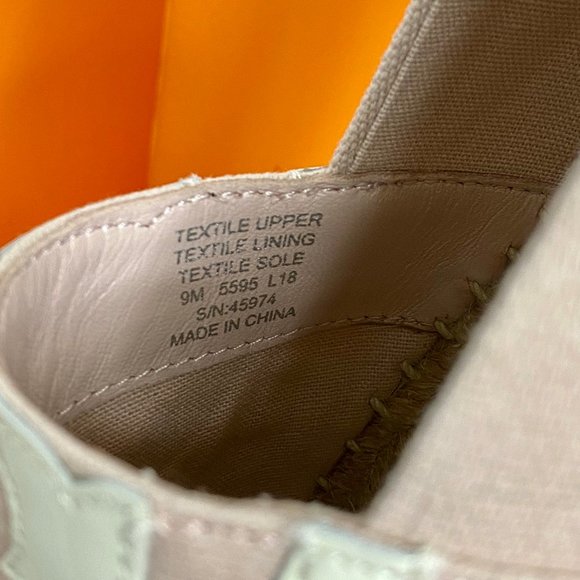 Tory Burch Poppy Espadrille Canvas Patent Leather - Picture 8 of 10